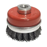 75mm Twist Knot De-Rusting Brush M14 851.4065